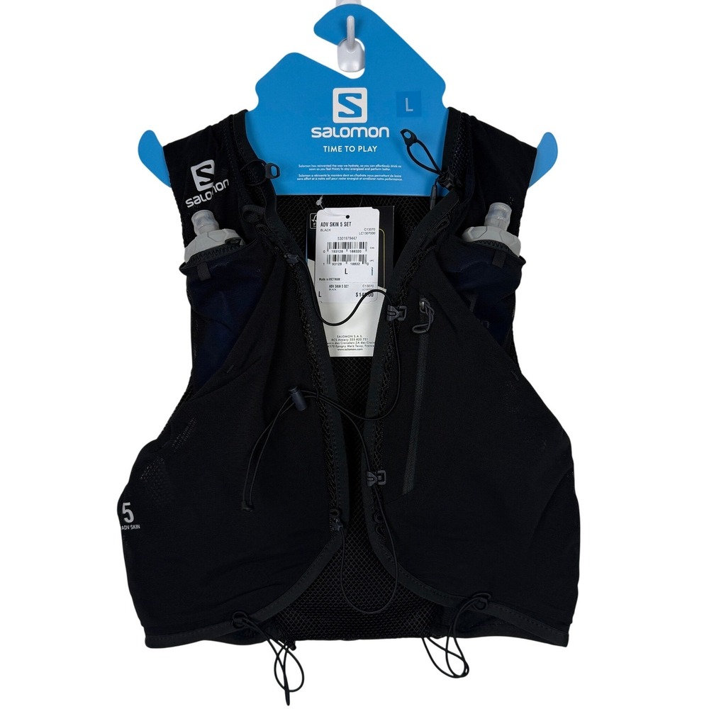 Salomon Black Hydration Running Vest Pack